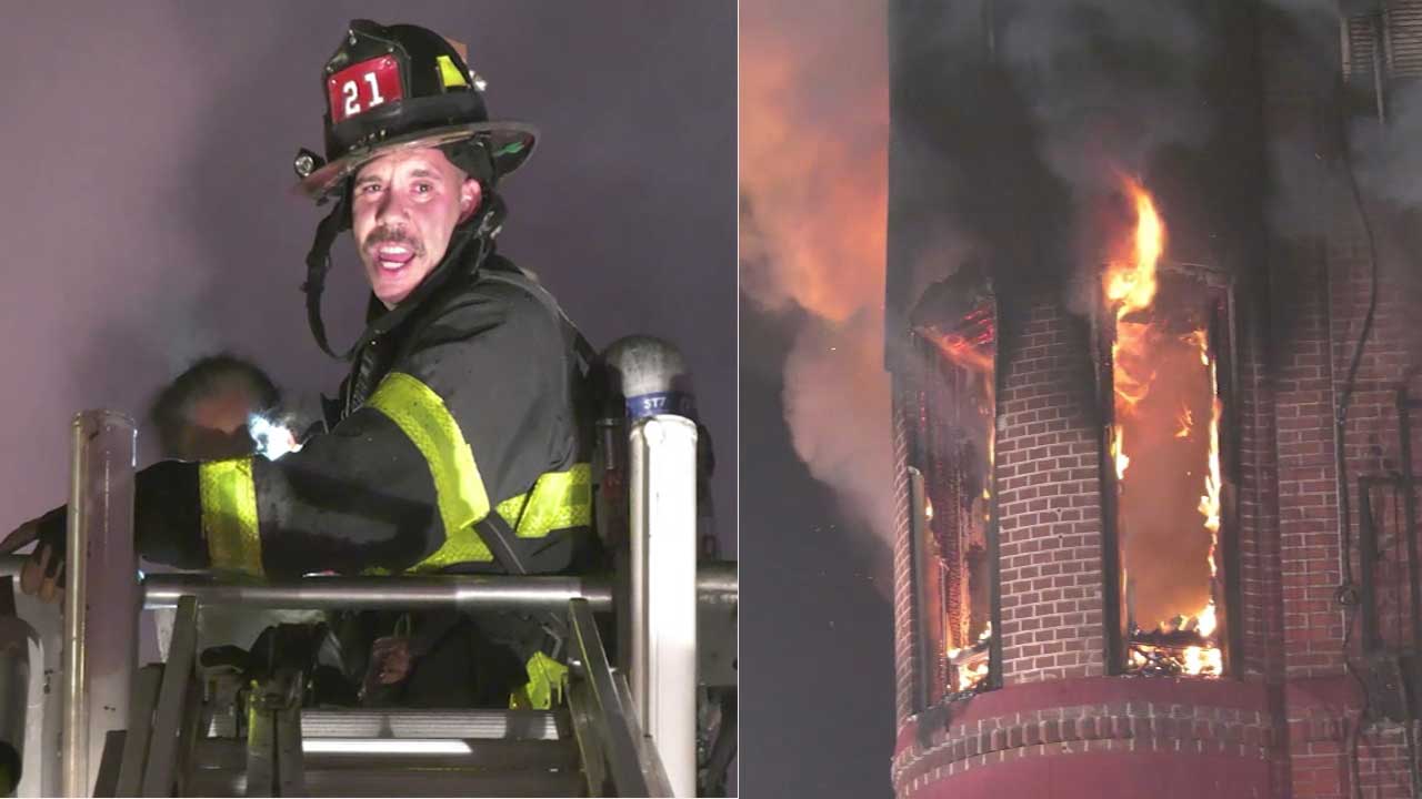 80-year-old rescued from burning NYC apartments