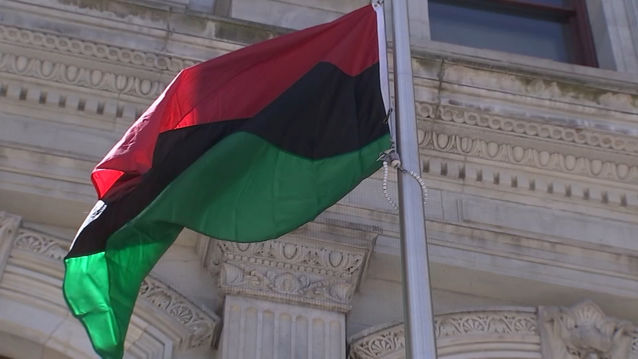 City of Philadelphia hosts Juneteenth flag raising ceremony