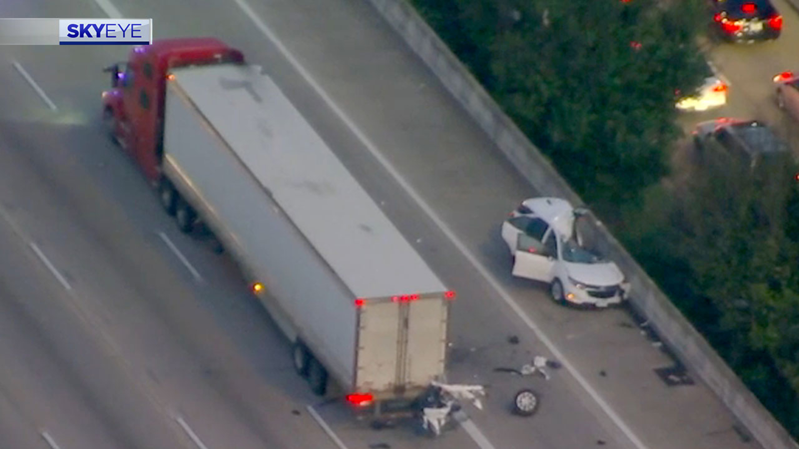 Houston Traffic At Least 1 Dead In Katy Freeway Crash At Barker Cypress Abc13 Houston