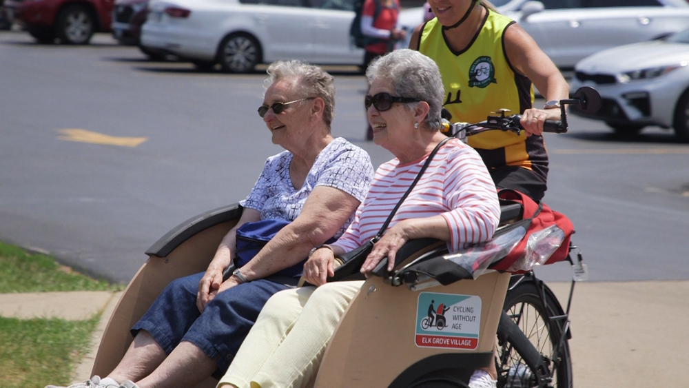 'Couch on wheels' gives seniors thrill of bike riding at no cost