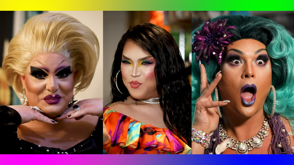 Drag queens return to the stage after a year of virtual performances