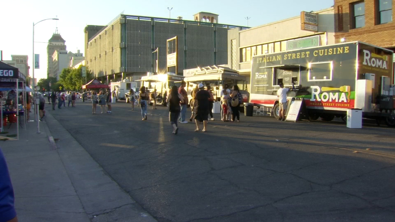Fresnans brave intense heat to celebrate at El Fuego Block Party