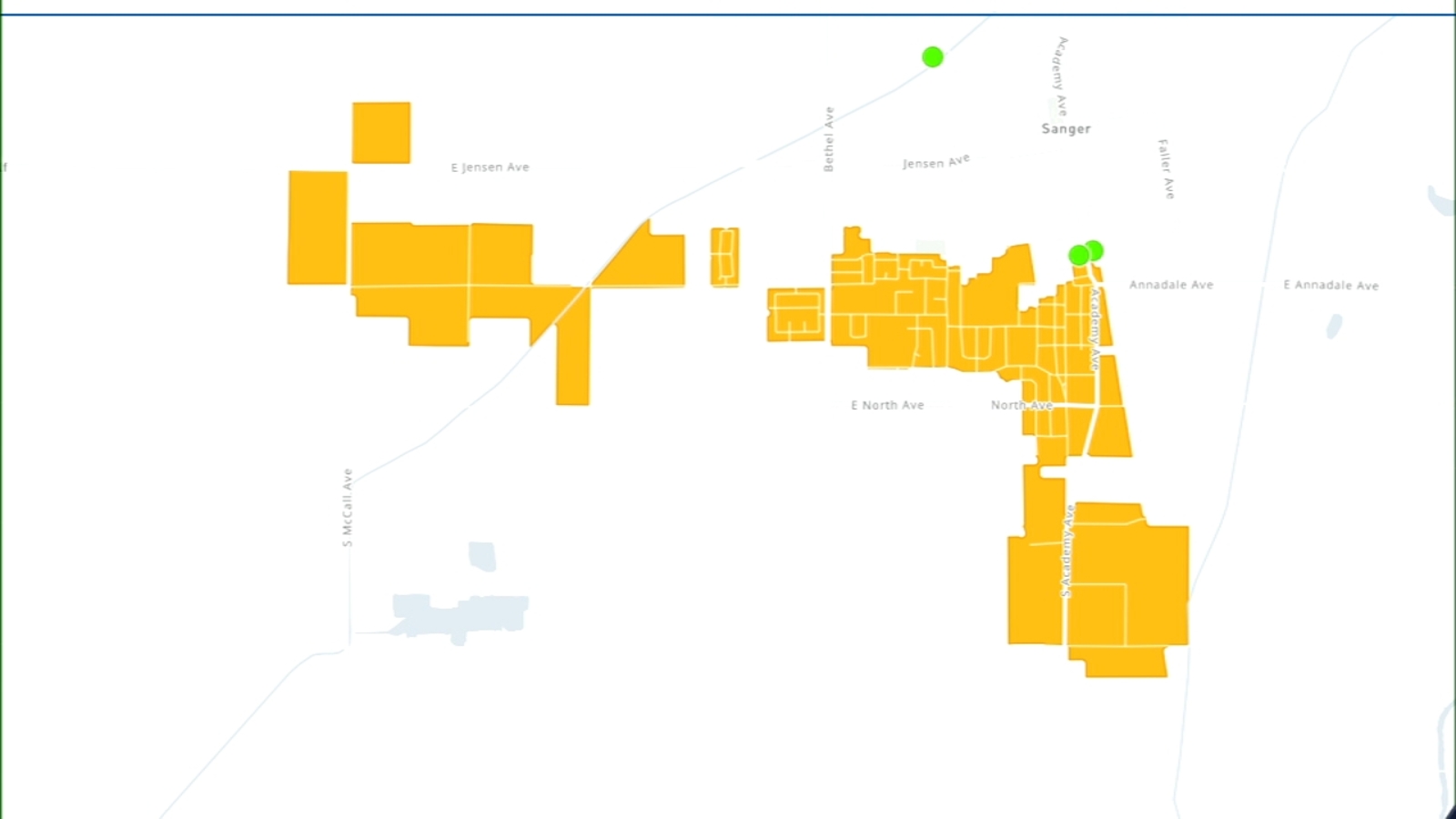 PG&E outage: Nearly 1,500 without power in Sanger area - ABC30 Fresno