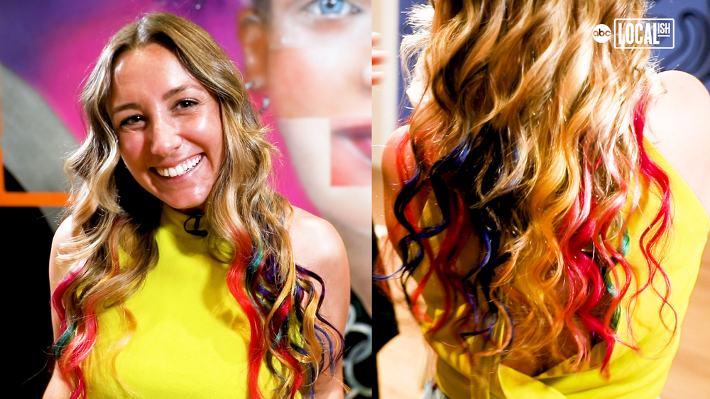 How to get rainbow hair for Pride