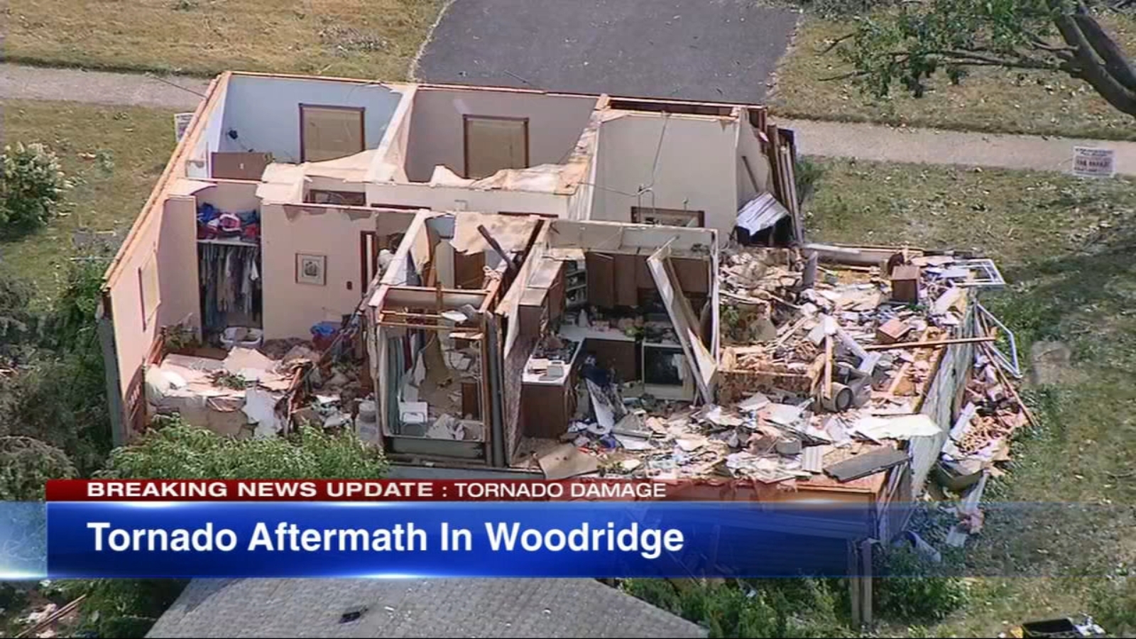 Neighbors help neighbors clean up after tornado in Woodridge ABC7 Chicago