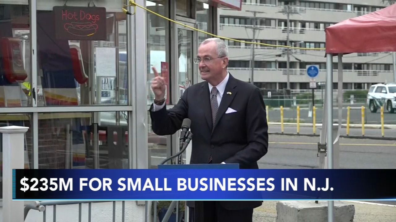 NJ governor to issue $235 million for small business aid