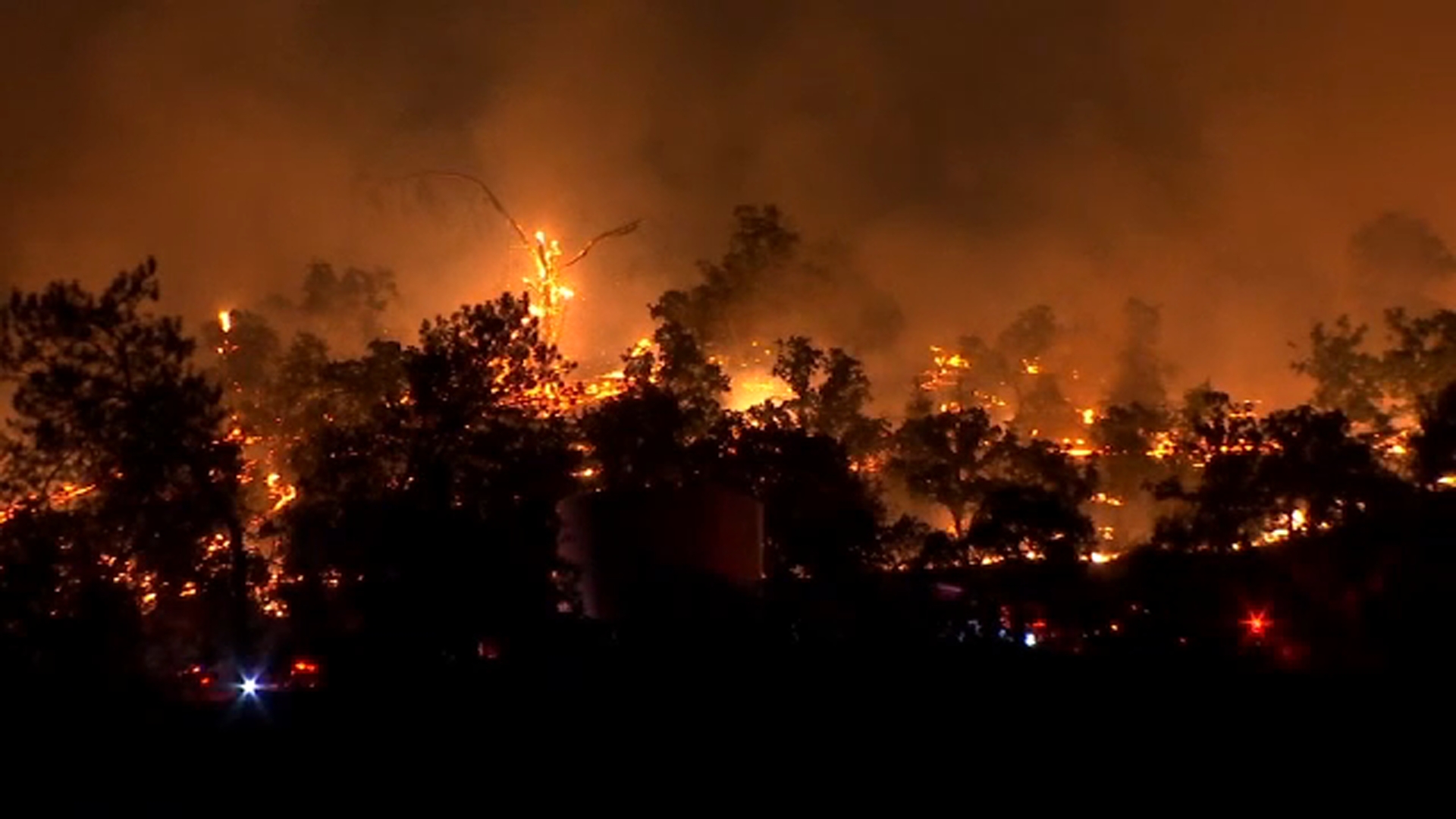 Sky Fire Cal Fire Says Illegal Fireworks Sparked Brush Fire Near Millerton Lake In Fresno County Abc30 Fresno