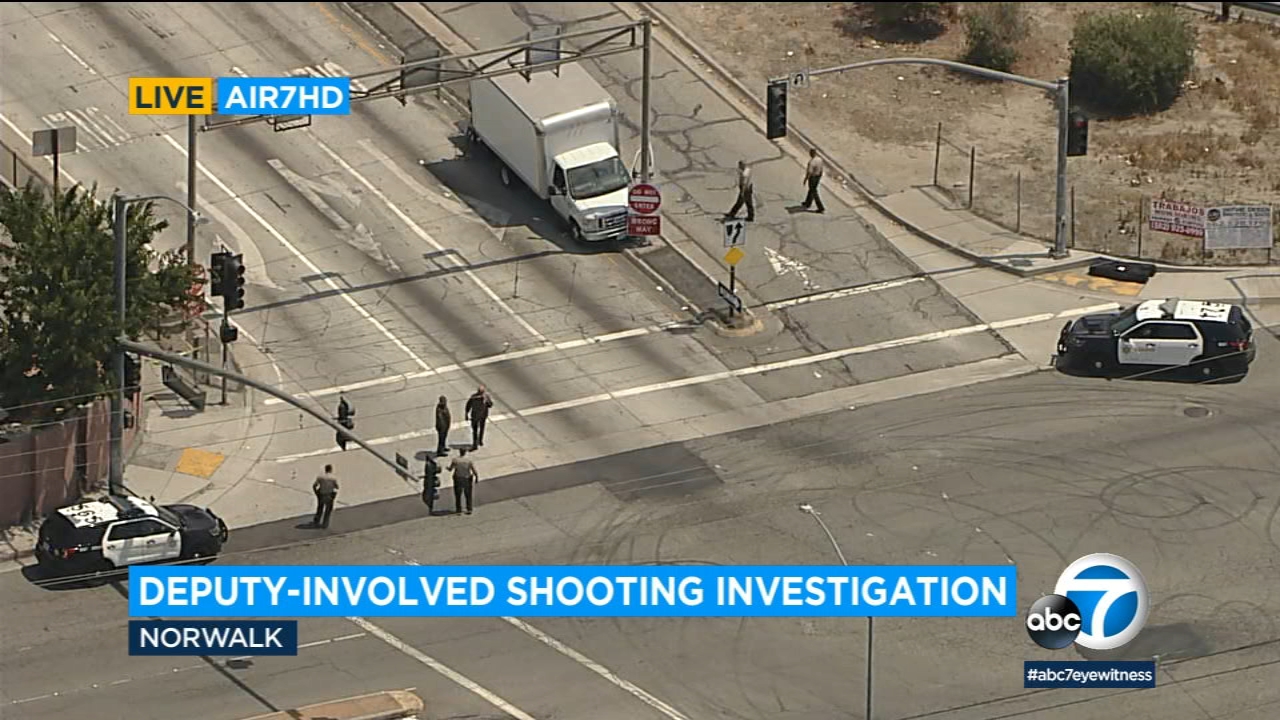 Man shot, killed by deputies at end of chase in Norwalk