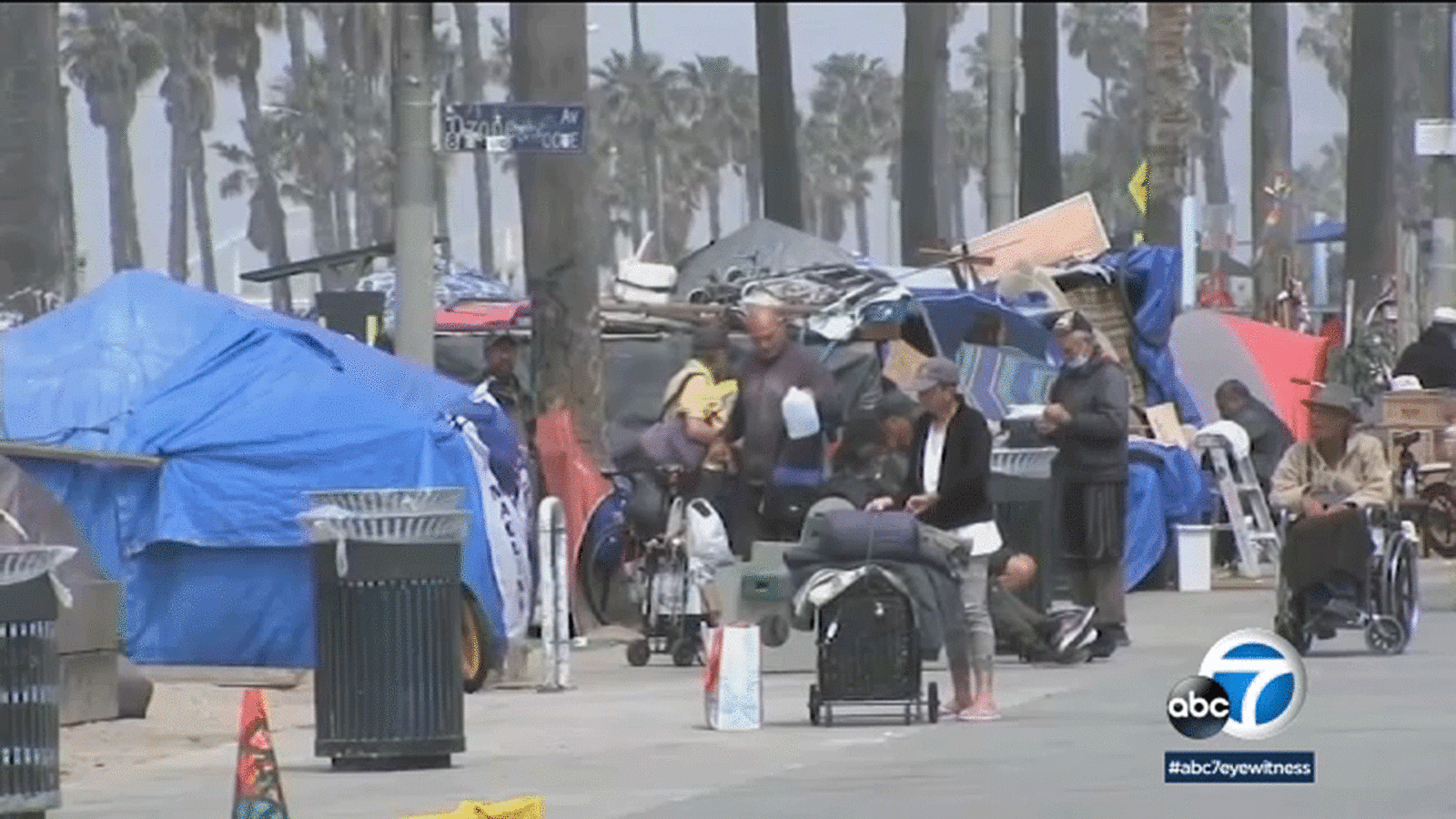 More than 200 people who were living in Venice homeless encampments now