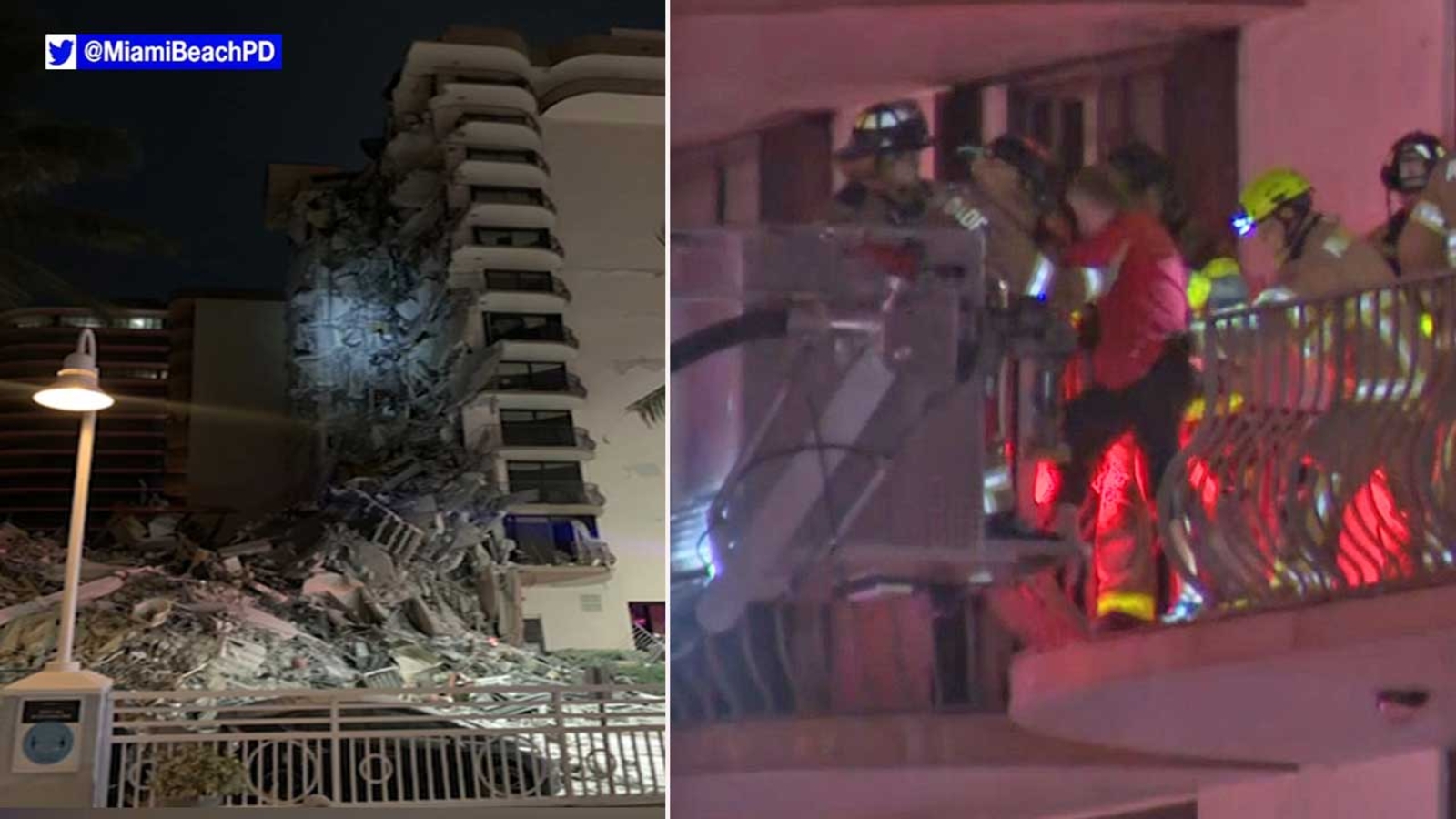 Miami Building Collapse: At least 8 people hurt in partial ...