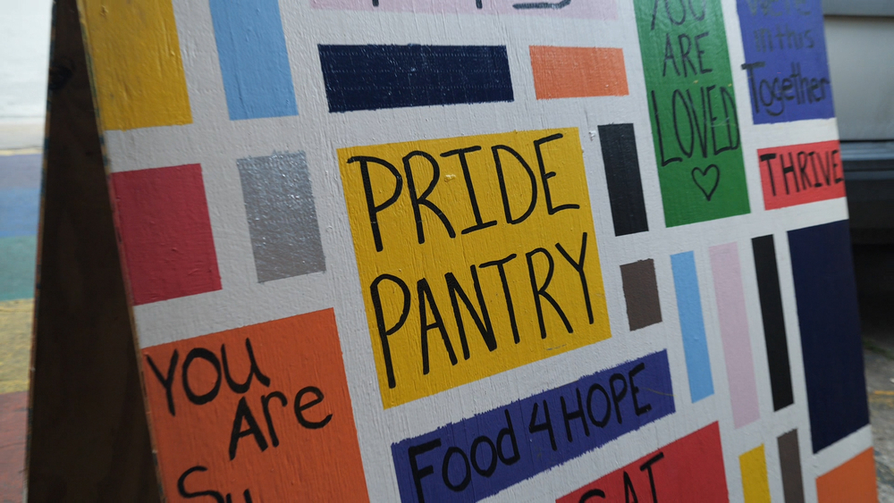LGBTQ+ bar transforms into food pantry every weekend