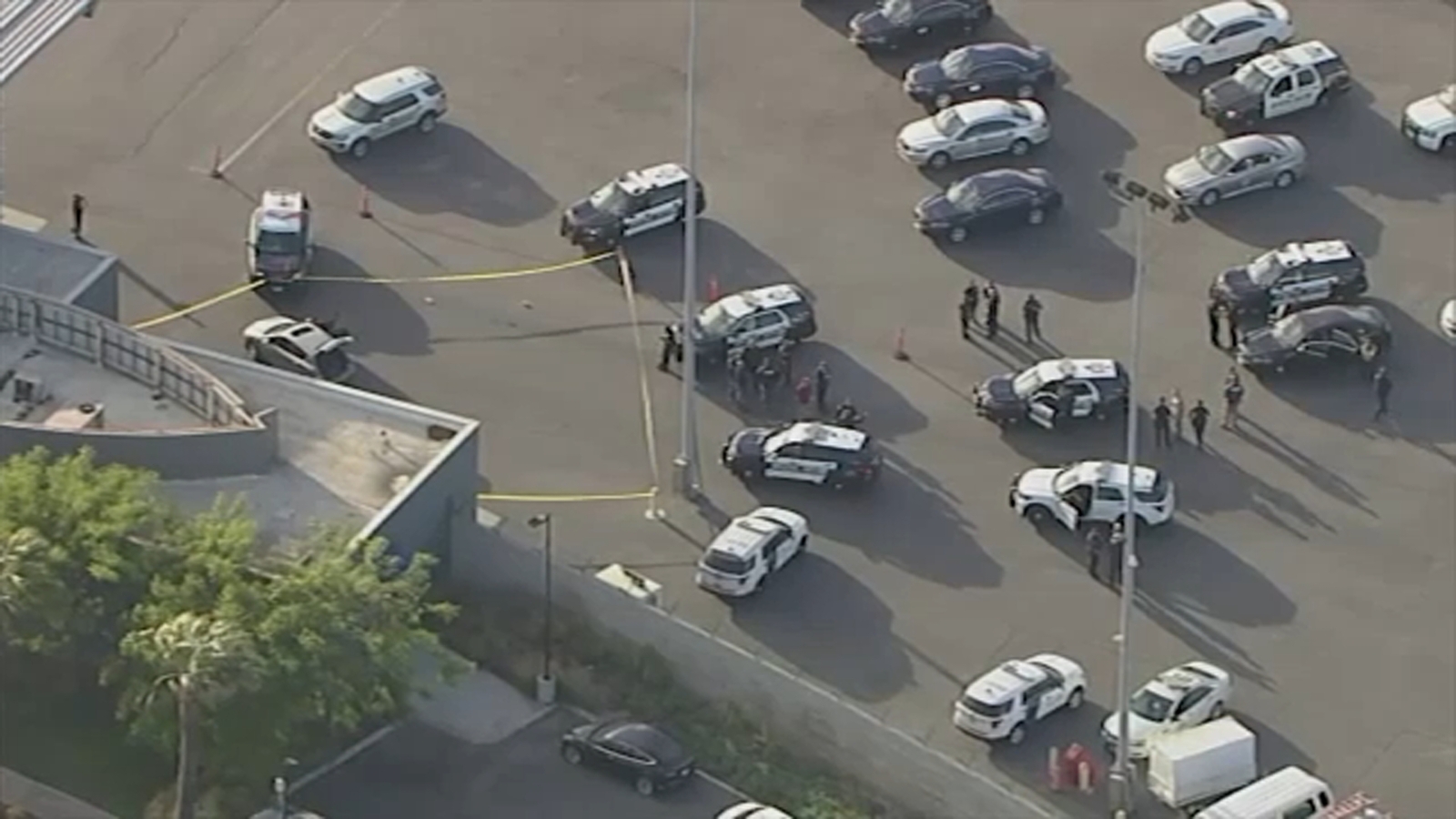 LAX Driver in custody after smashing through fence, leading airport