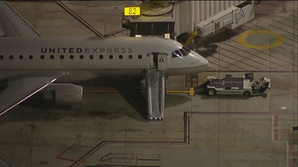 Man hospitalized after opening plane door, exiting onto LAX taxiway