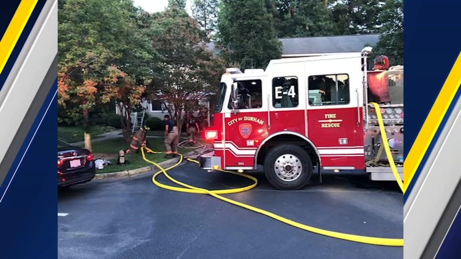 Durham apartment fire 1 hurt after jumping from apartment fire on East