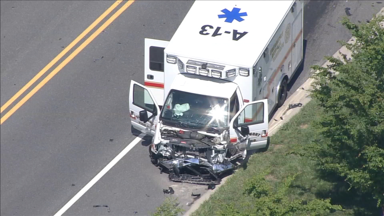 1 dead after crash involving car, ambulance in Claymont