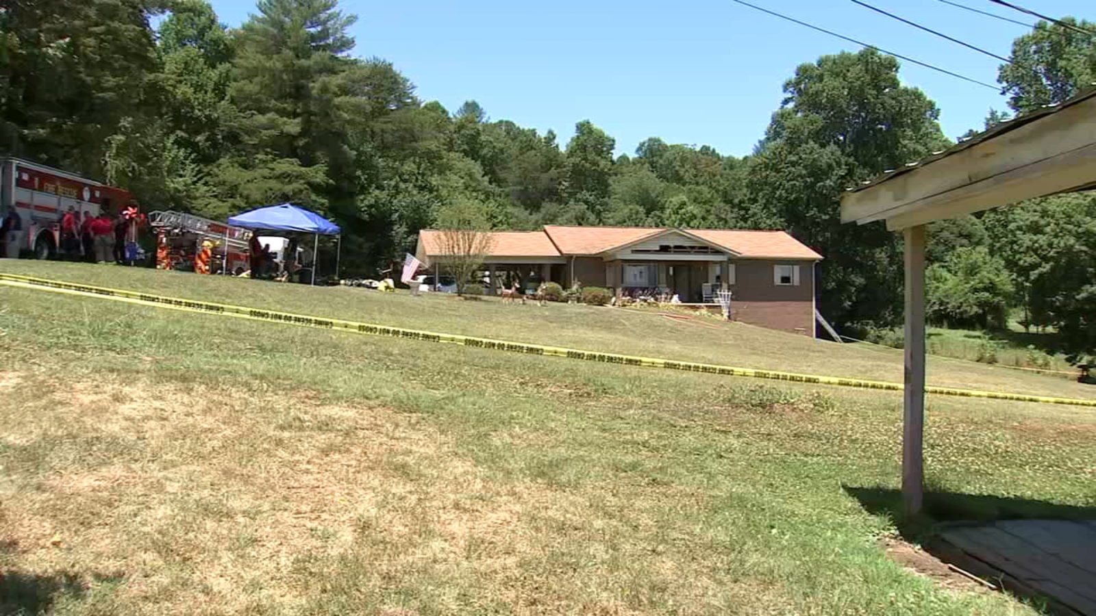 Lenoir home explosion Man fatally shot sisters, dad before setting NC home on fire, turning gun