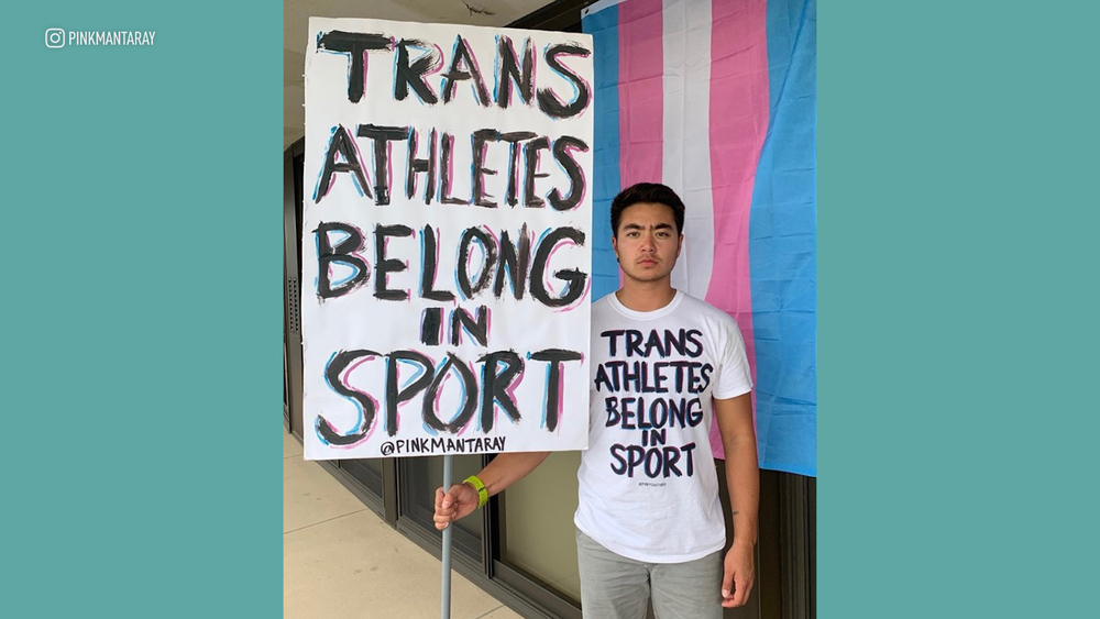 1st openly trans NCAA D1 athlete hopes to inspire next generation