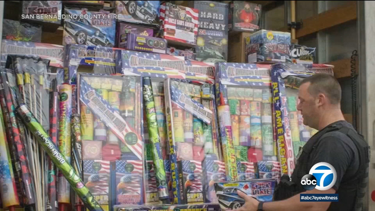 Crackdown on illegal fireworks in Inland Empire as July 4th approaches