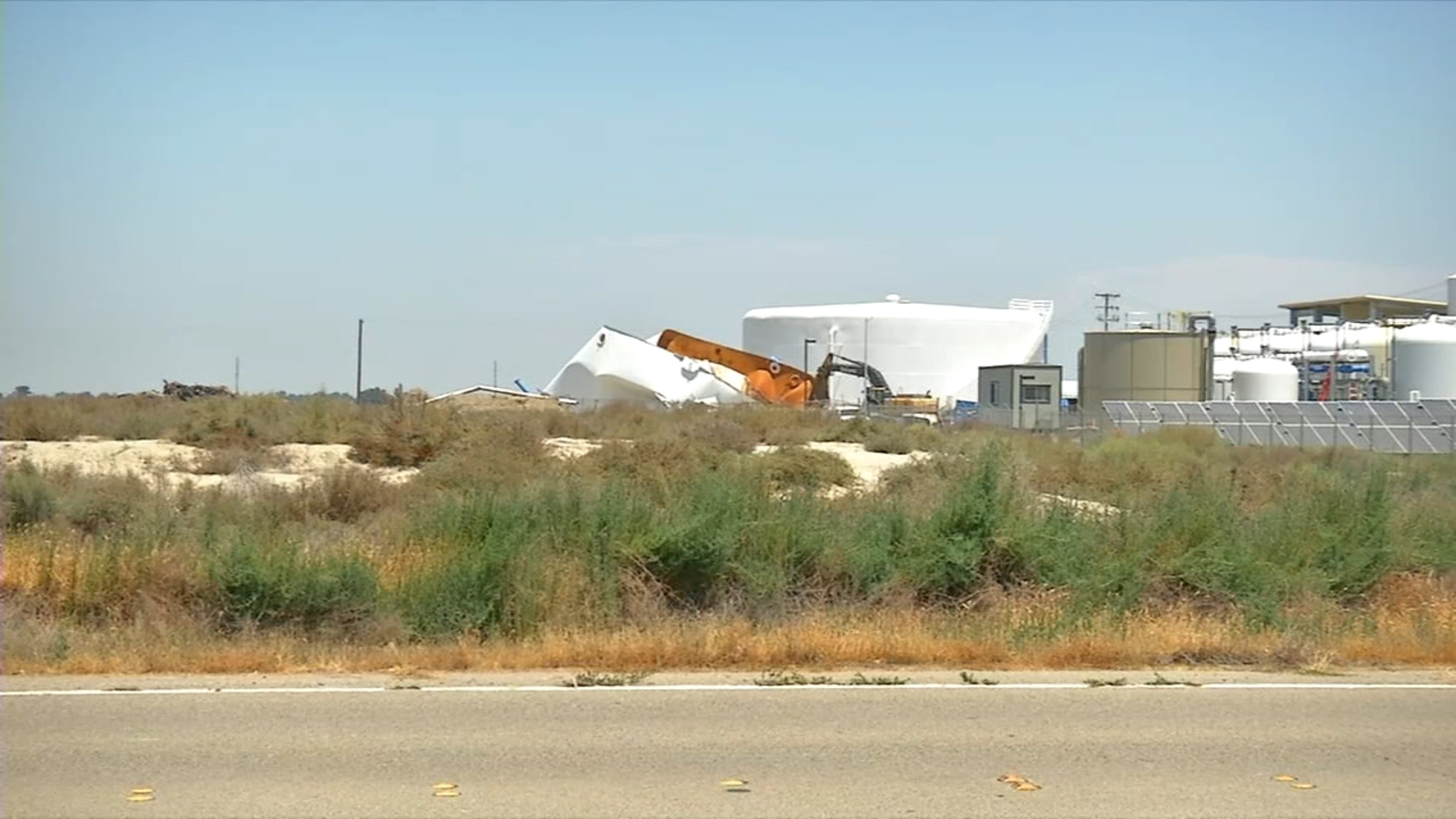 Lemoore looks to turn on equipment at tank explosion site soon ABC30