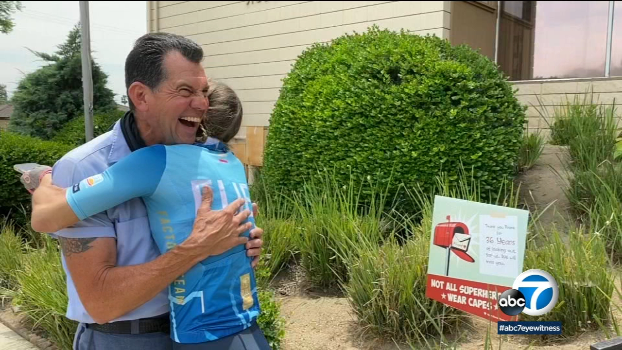 Sierra Madre mail carrier retires after 36 years