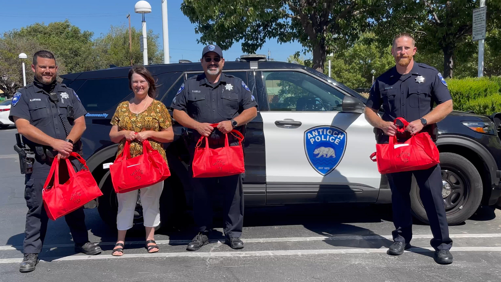 Antioch resident donates care packages for children in need