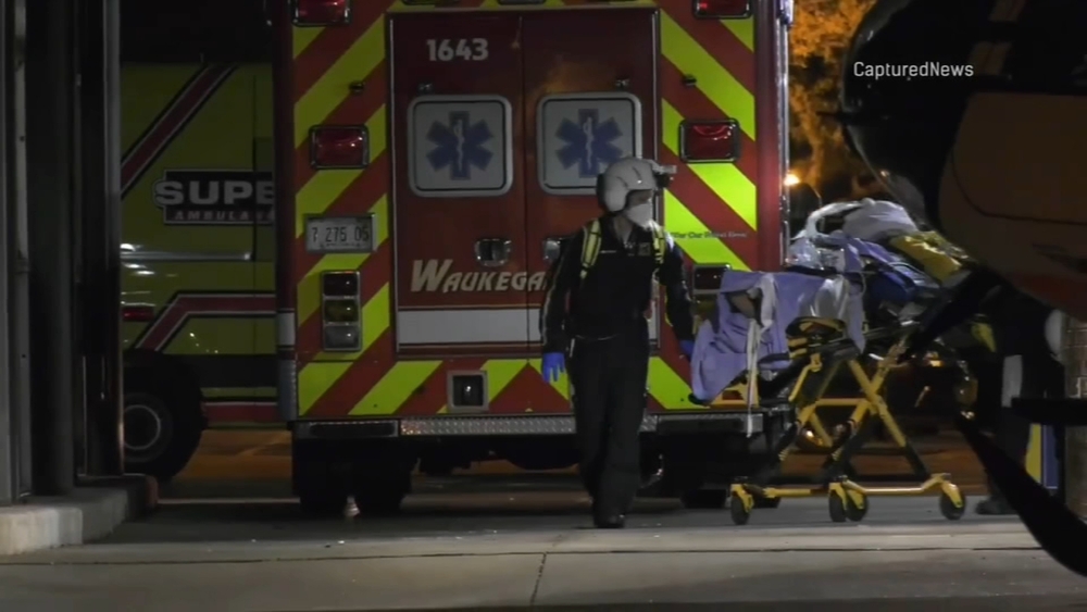 Waukegan man injured from fireworks accident; airlifted to hospital