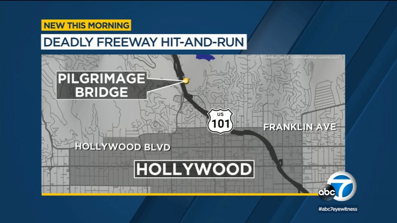 Woman killed in hit-and-run crash on 101 Freeway in Hollywood Hills ...