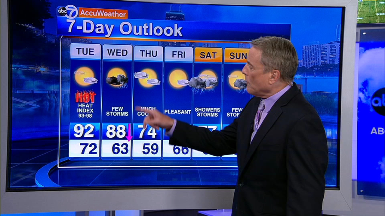 Chicago Weather Woman struck by lightning in Bolingbrook, flash