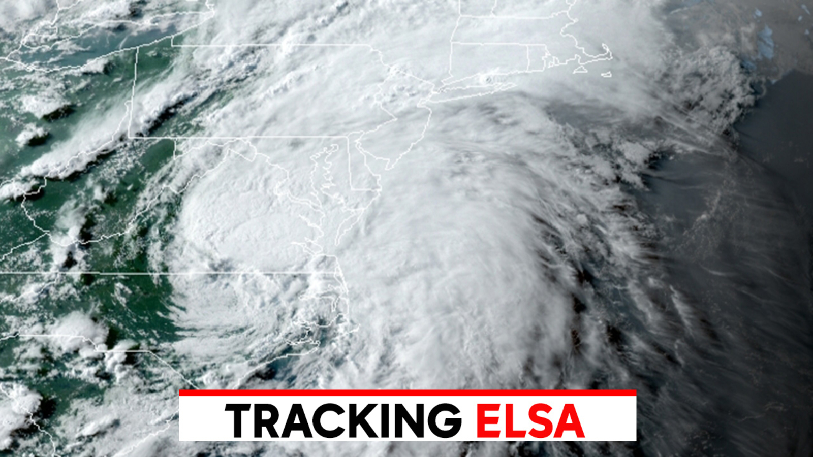 Elsa Live Tracking : émission d’avertissements de tempête tropicale le long des côtes de New York, New Jersey et CTT ;  Regardez les crues éclair via Tri-State