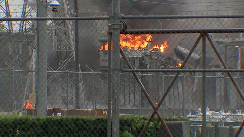 Centerpoint Investigating Mineral Oil Fire At Nw Houston Substation Abc13 Houston Centerpoint Investigating Mineral Oil Fire At Nw Houston Substation Abc13 Houston
