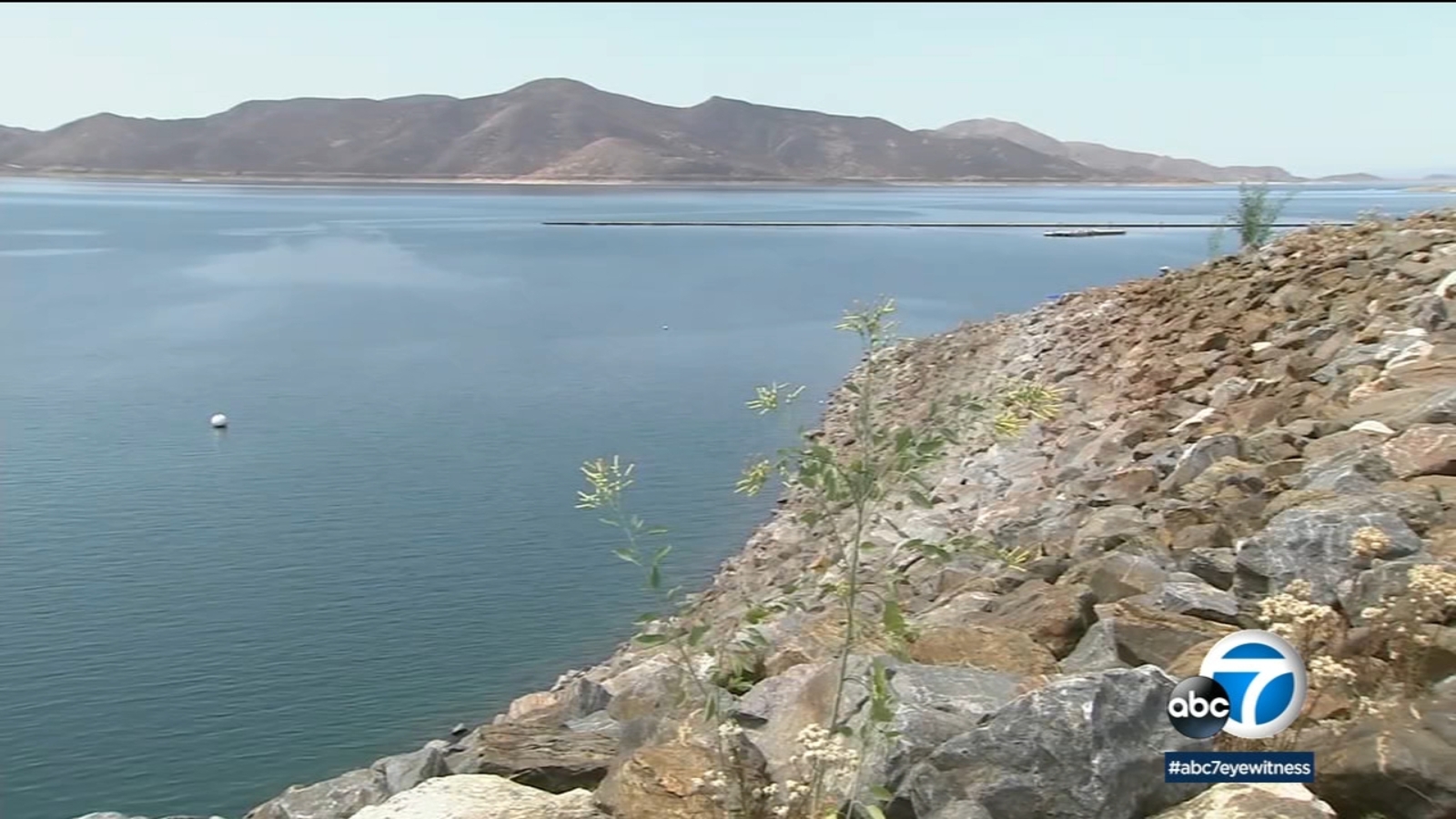 Diamond Valley Lake SoCal's largest water reservoir filled to 80