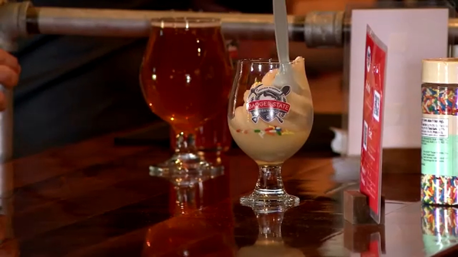 Badger State Brewery unveils beerinfused ice cream in Wisconsin ABC7