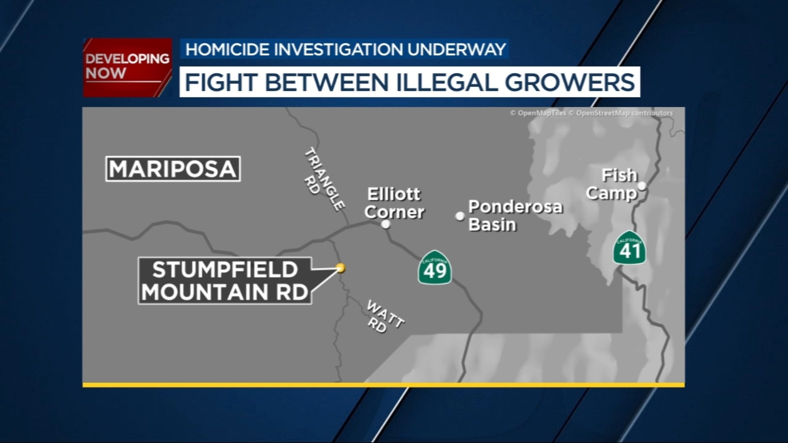 1 shot to death, 2 injured in Mariposa County dispute between illegal ...