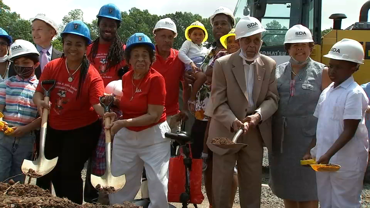 Groundbreaking for NJ school named after civil rights icons