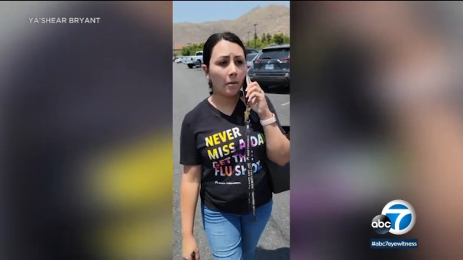 Viral Video Shows Woman Falsely Accusing Black Man Of Stealing Cellphone At California Walmart Abc7 Chicago