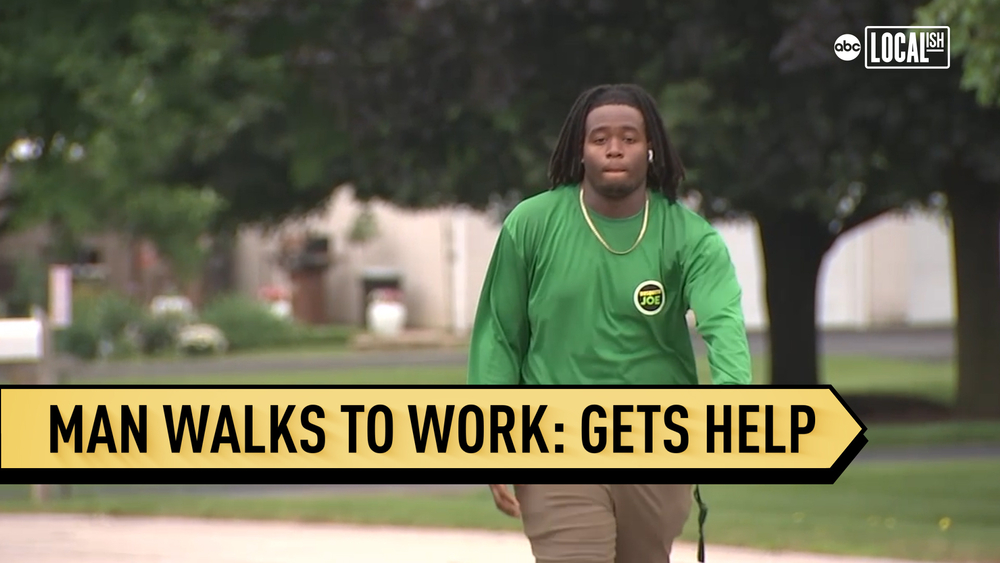 Man who walks hours to work gets help from Chicago radio personality