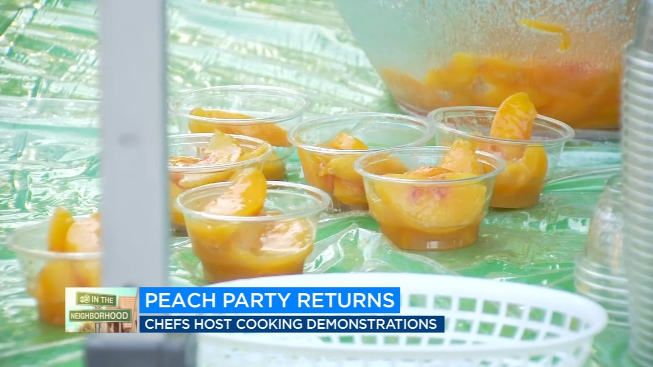Old Town Clovis hosts annual Peach Party