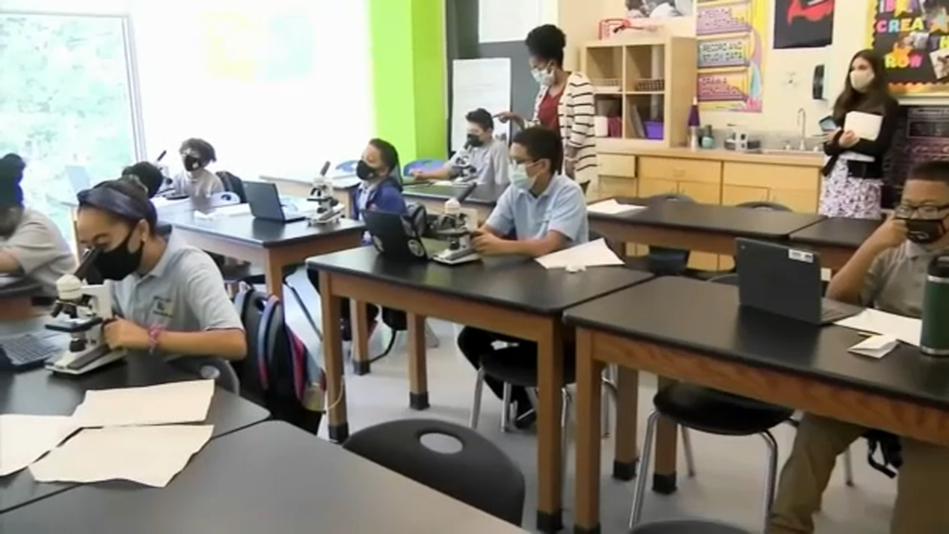Debate over face masks in classrooms