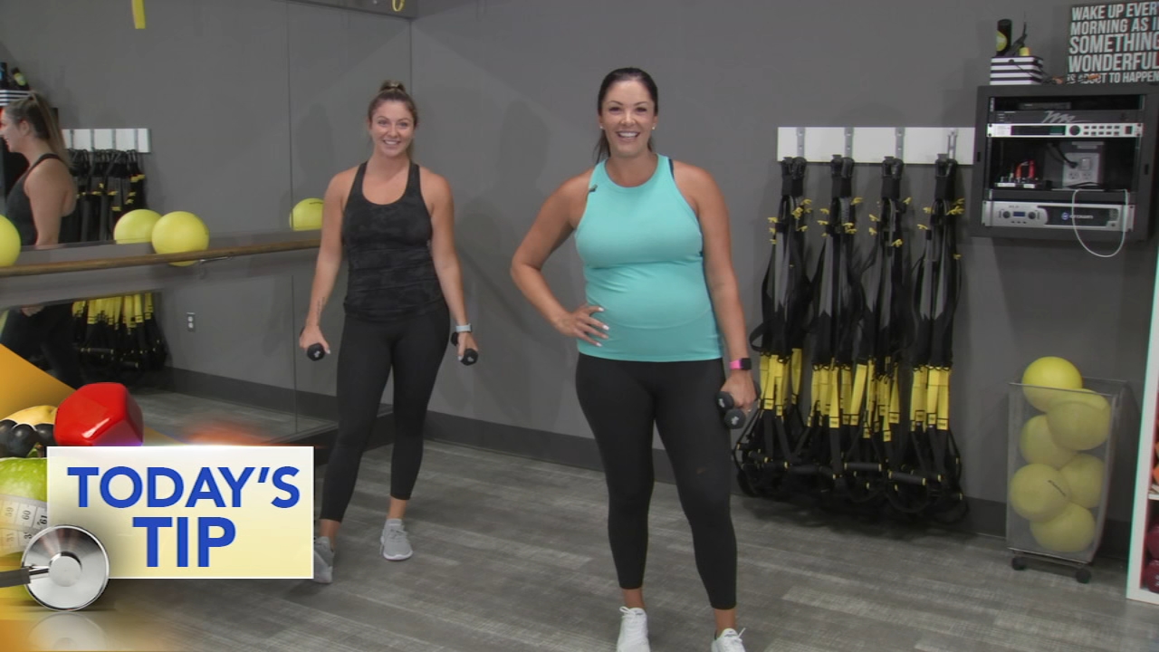 Boxing punch with overhead press - Today's Tip