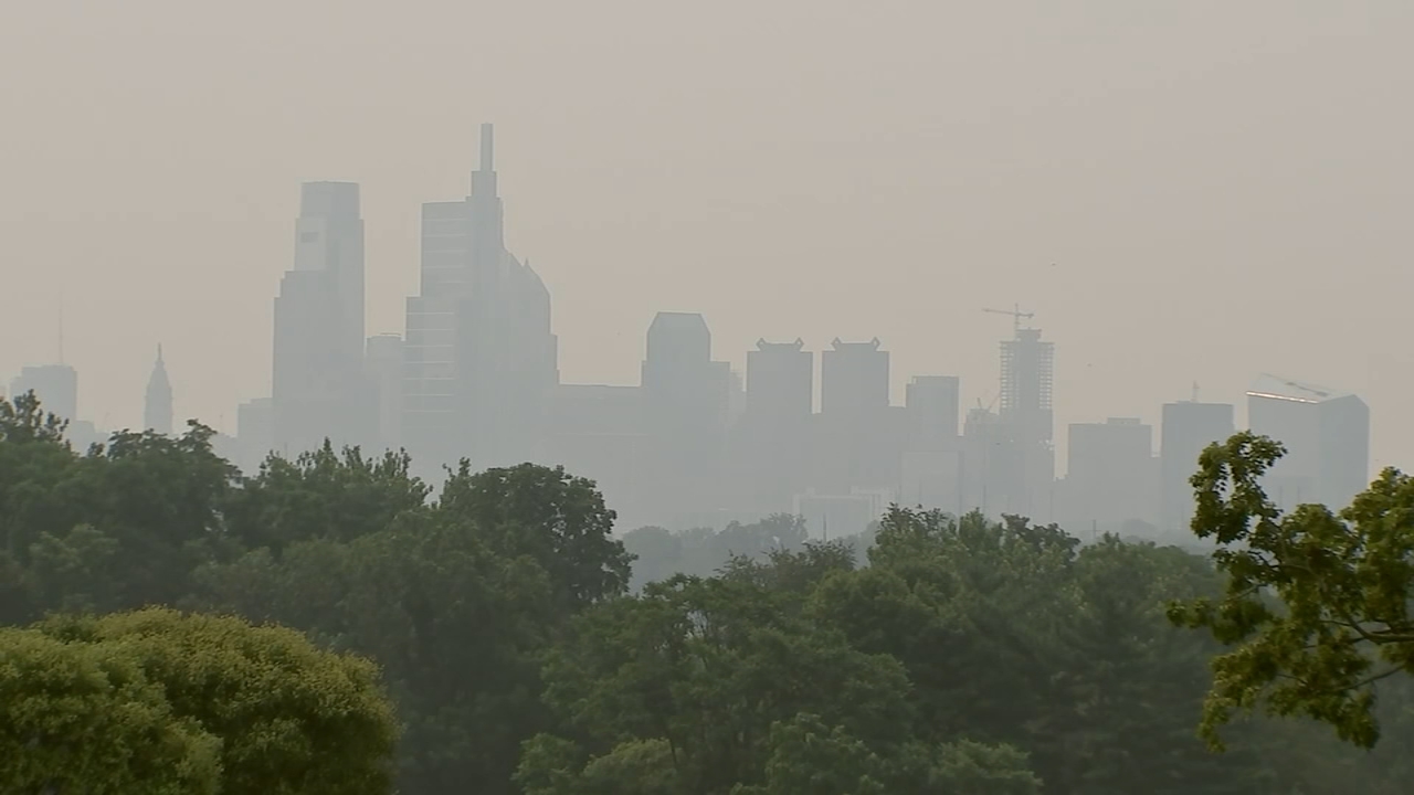 Western wildfires bring smoke into Philadelphia region