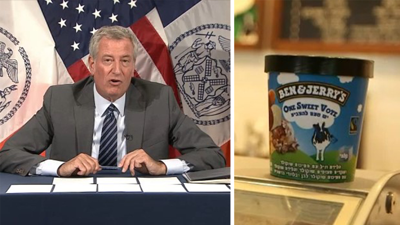 NYC mayor says he'll boycott Ben & Jerry's over Israel stance