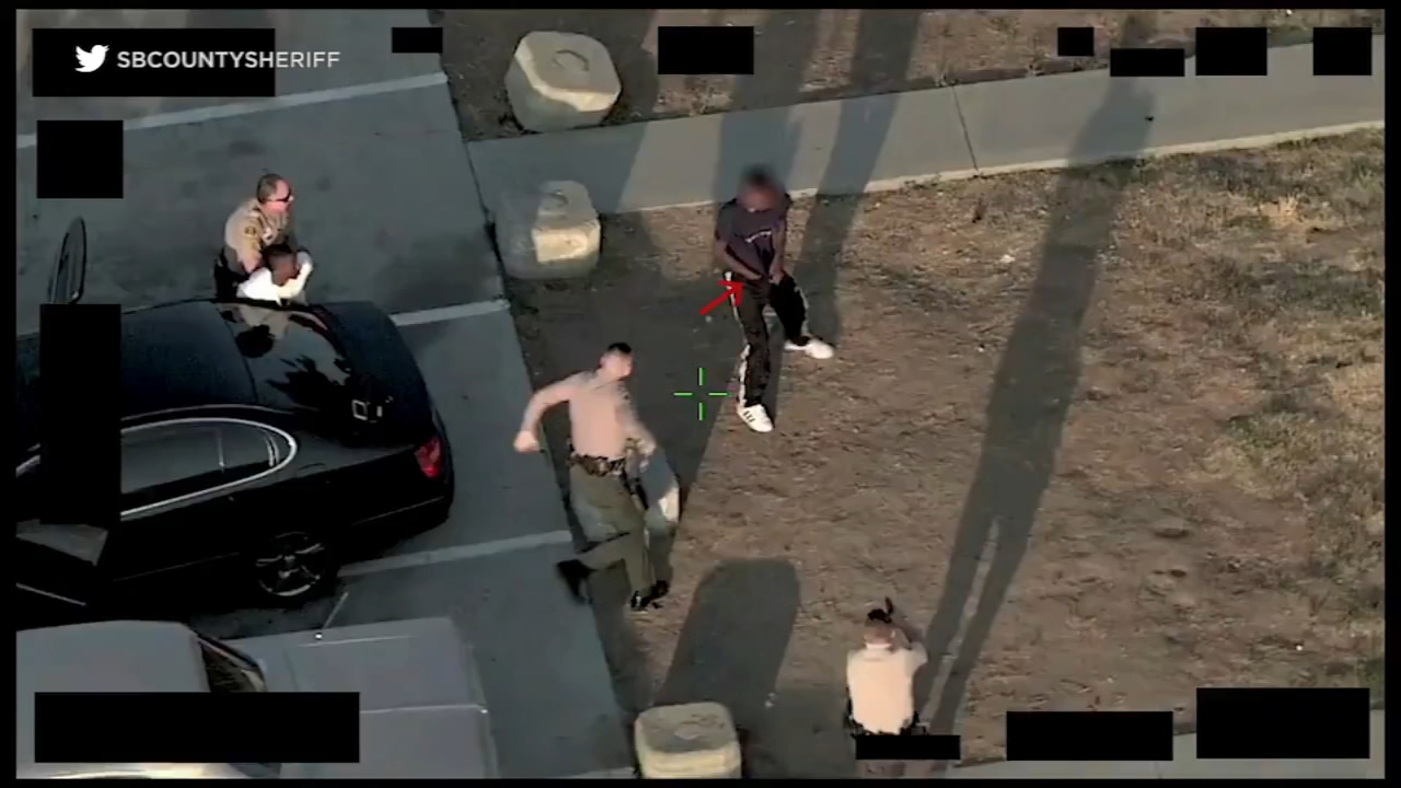 Video shows deputies shoot, wound suspected car thief in Highland
