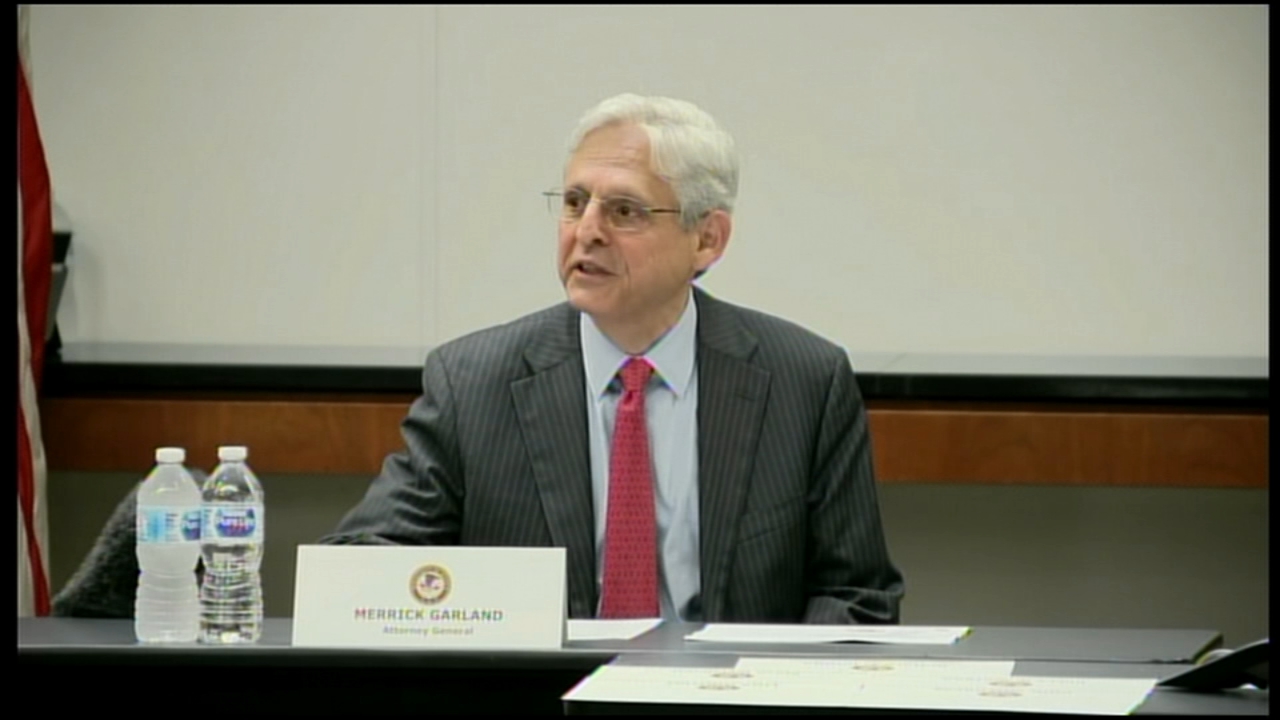 AG Garland meets with top local law enforcement officials