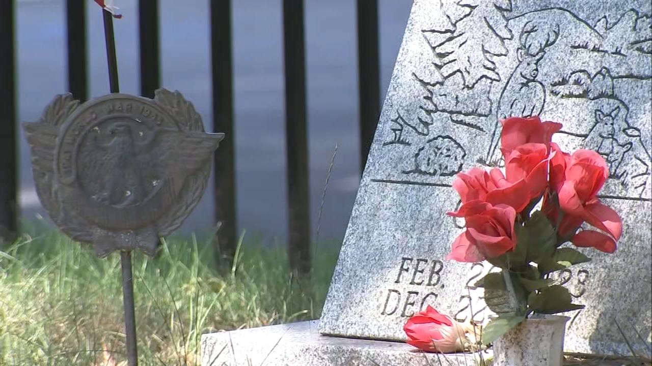 Dozens of bronze markers stolen from veterans' graves in Montco