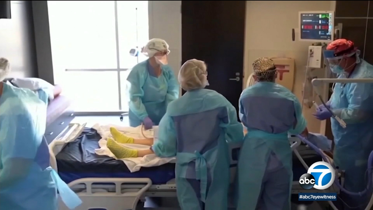 COVID-19 hospitalizations in LA County nearly quadruple in one month