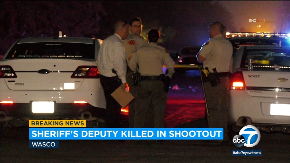 Kern County sheriff's deputy killed, another wounded in shootout