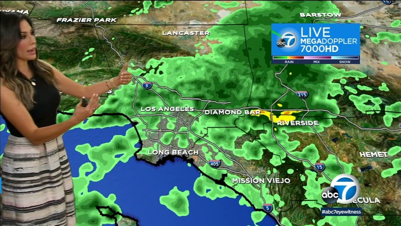 Socal Weather Rain Triggers Flash Flood Warnings Across Socal Thunderstorms Hitting The Ie Monday News Break