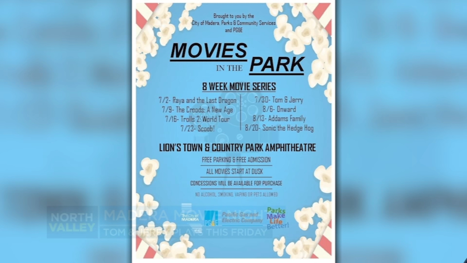 Madera hosting free movie nights every Friday in August ABC30 Fresno