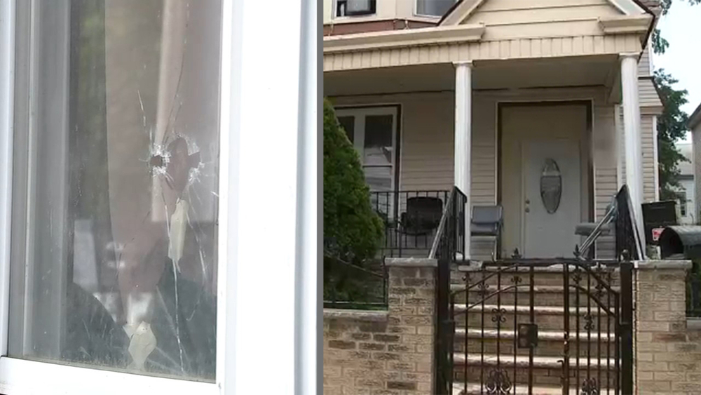 Man shot by stray bullet while laying in bed in NJ