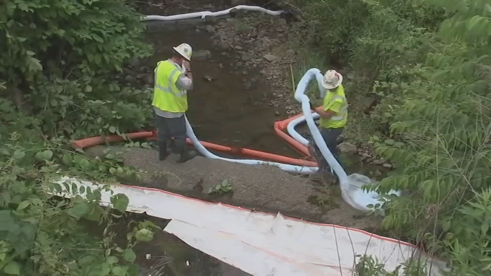 Brookhaven fuel spill Charges filed against gas delivery driver in Delaware County gas spill